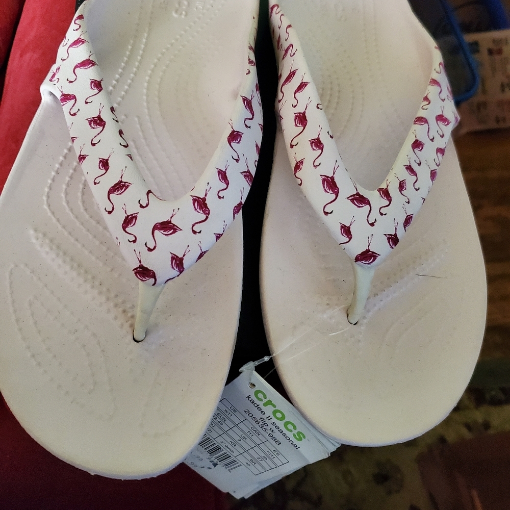 Croc Flip flops size 11 women
